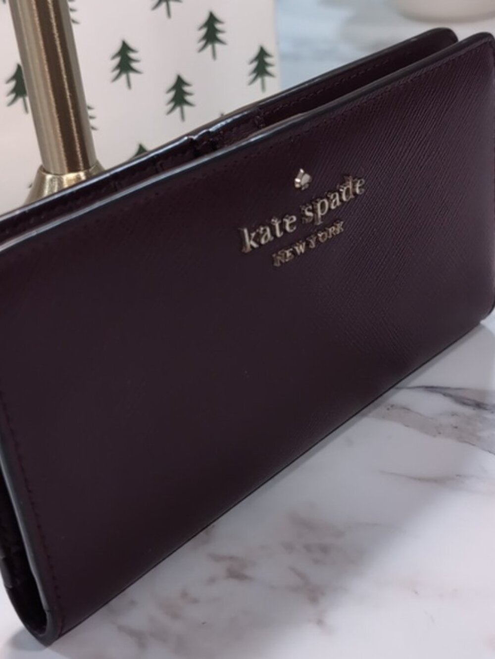 Kate Spade Mulled Wine Stacy Wallet